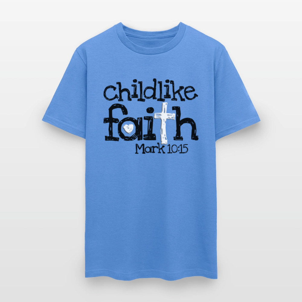 Childlike Faith - carolina blue