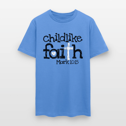 Childlike Faith - carolina blue