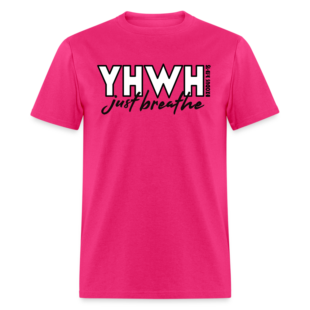 YHWH Just Breathe - fuchsia
