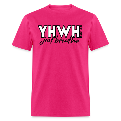 YHWH Just Breathe - fuchsia