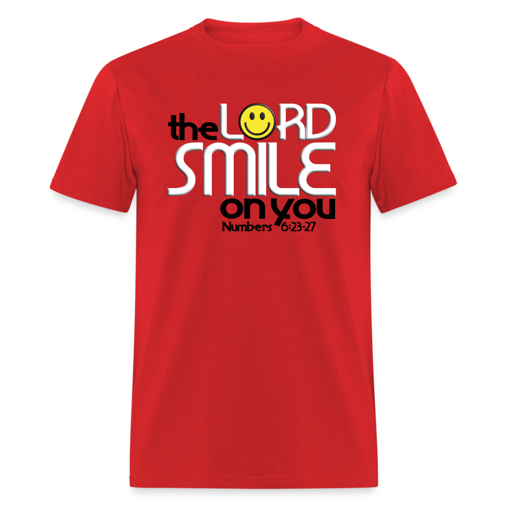 The Lord Smile On You - red
