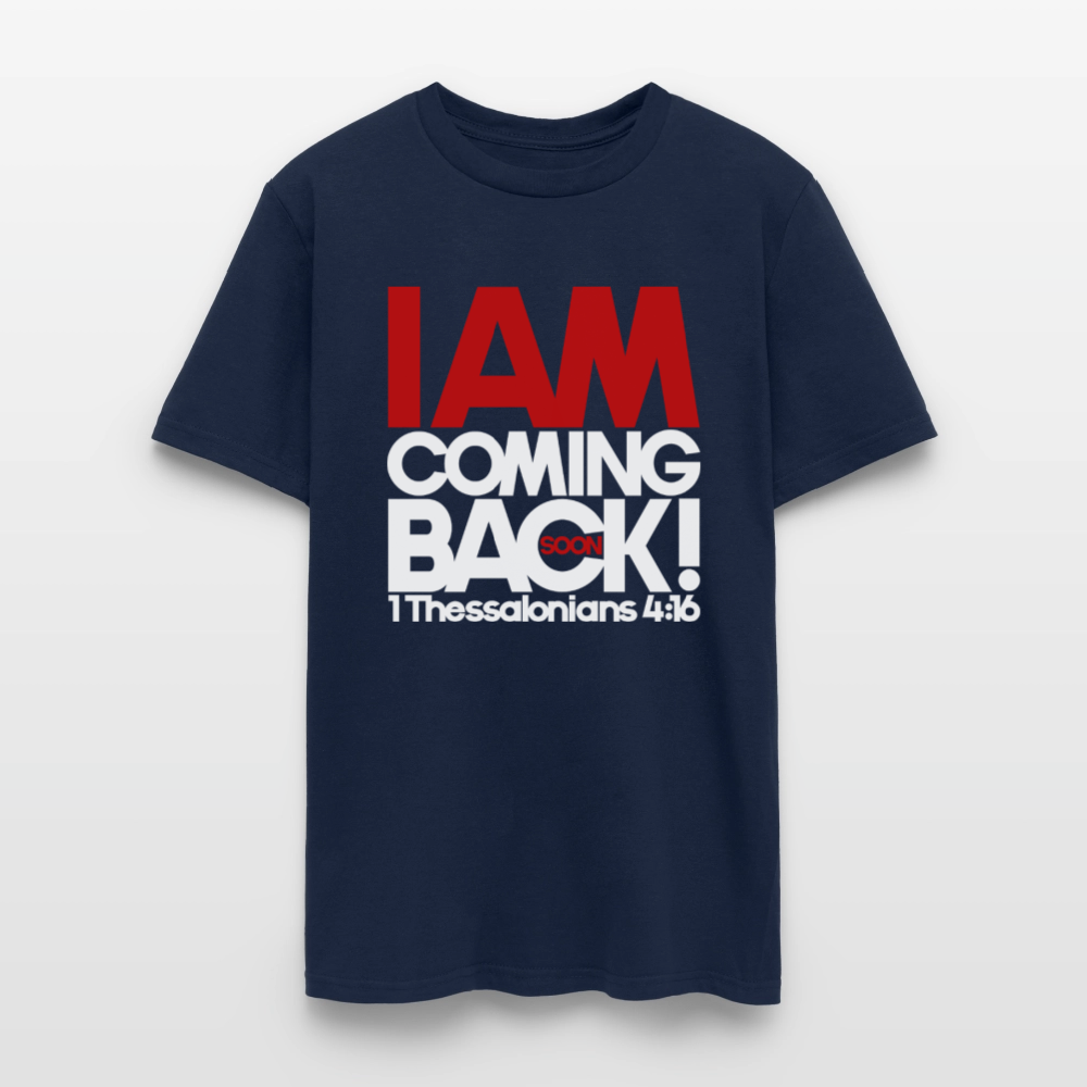 I Am Coming Back - navy