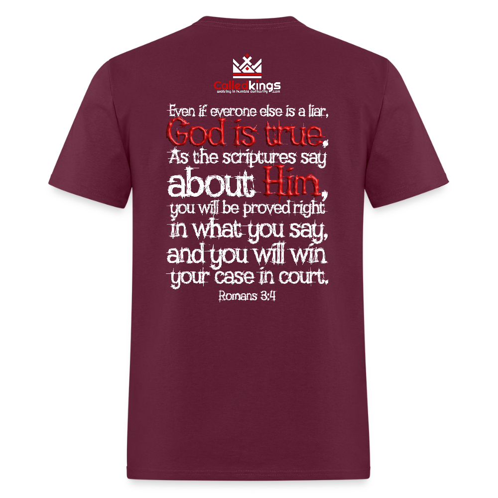 If the Bible Calls it a Sin - burgundy