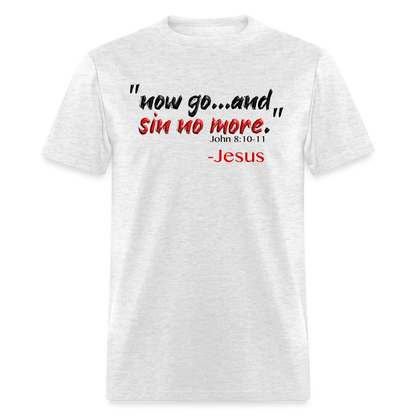 Sin No More - light heather gray