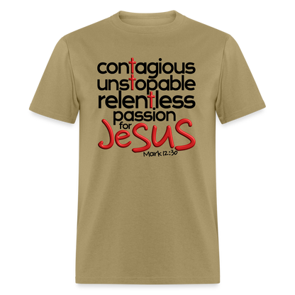 Passion for Jesus - khaki