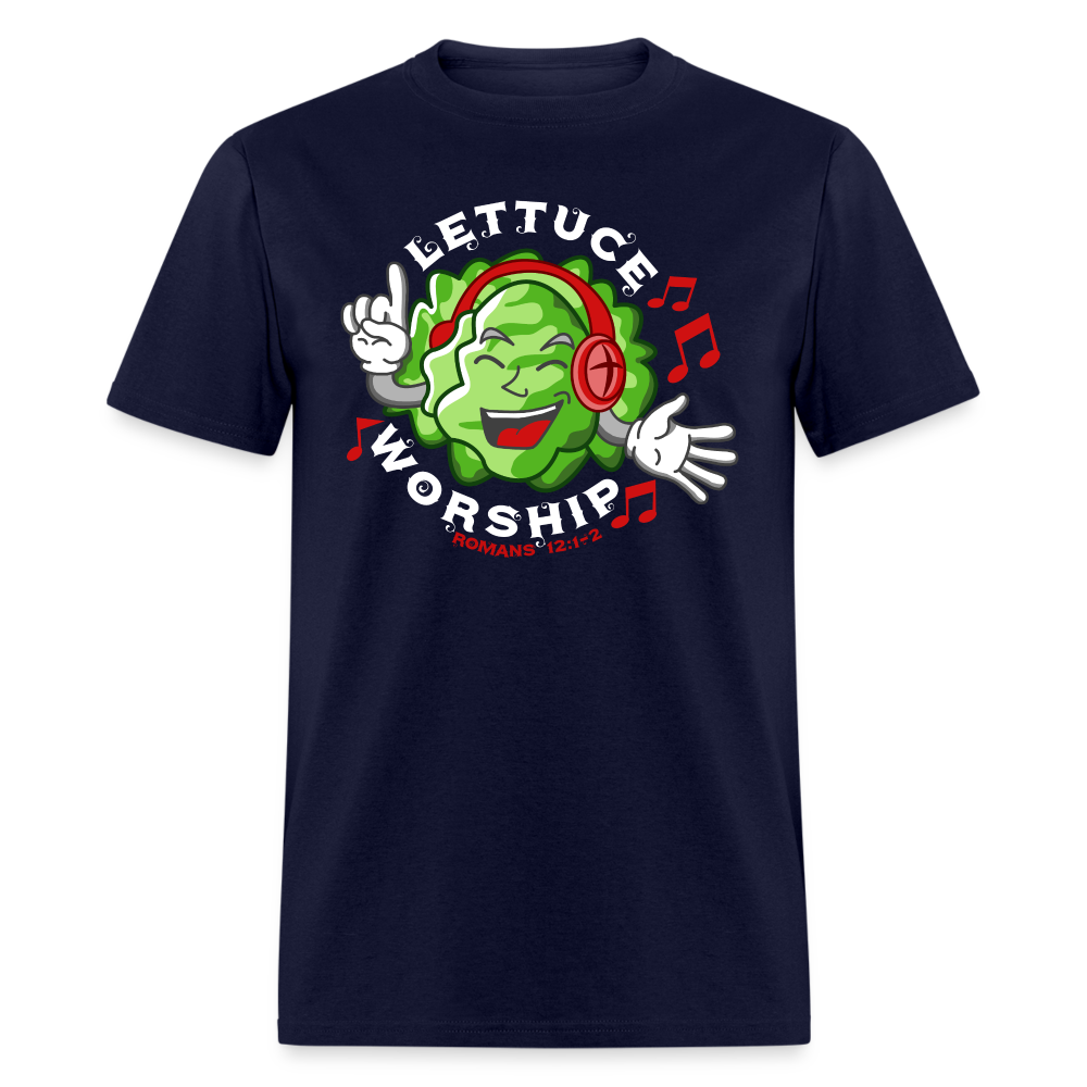 Lettuce Worship - navy