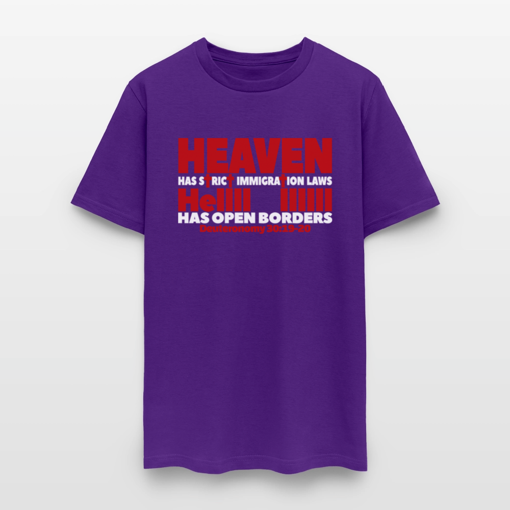 Heaven Has Strict Immigration Laws - purple