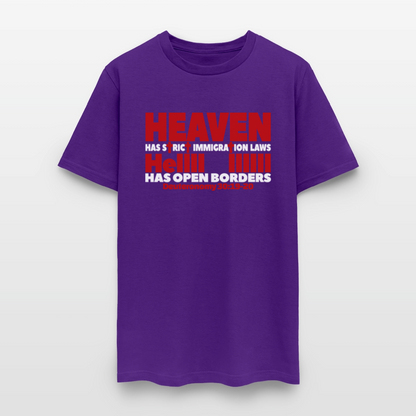 Heaven Has Strict Immigration Laws - purple