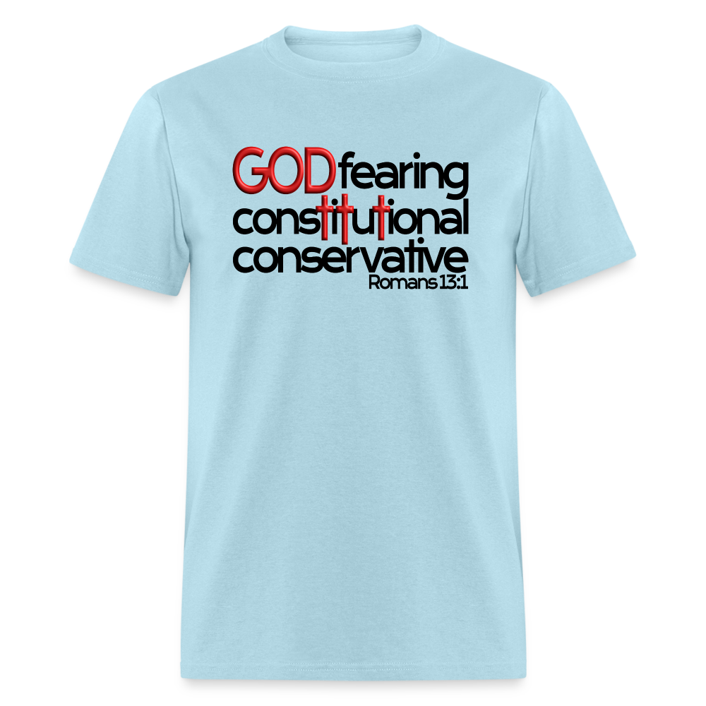God Fearing Constitutional Conservative - powder blue