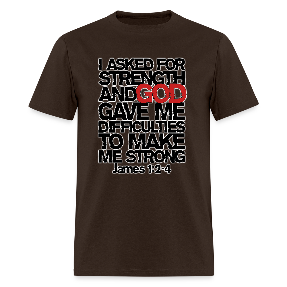 I Asked For Strength - brown