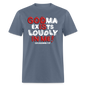 Godma Exists Loudly In Me - denim