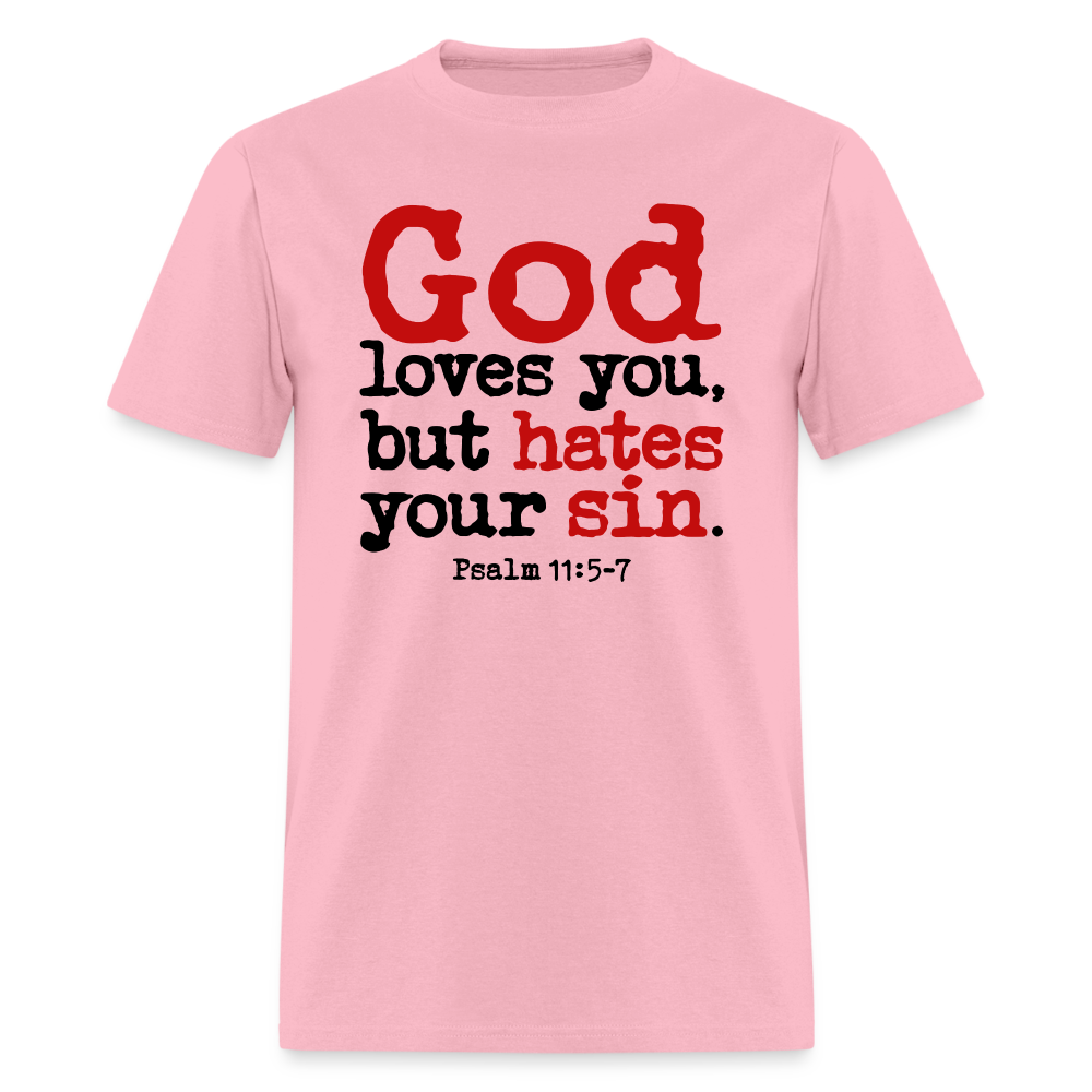 God Hates Sin - pink
