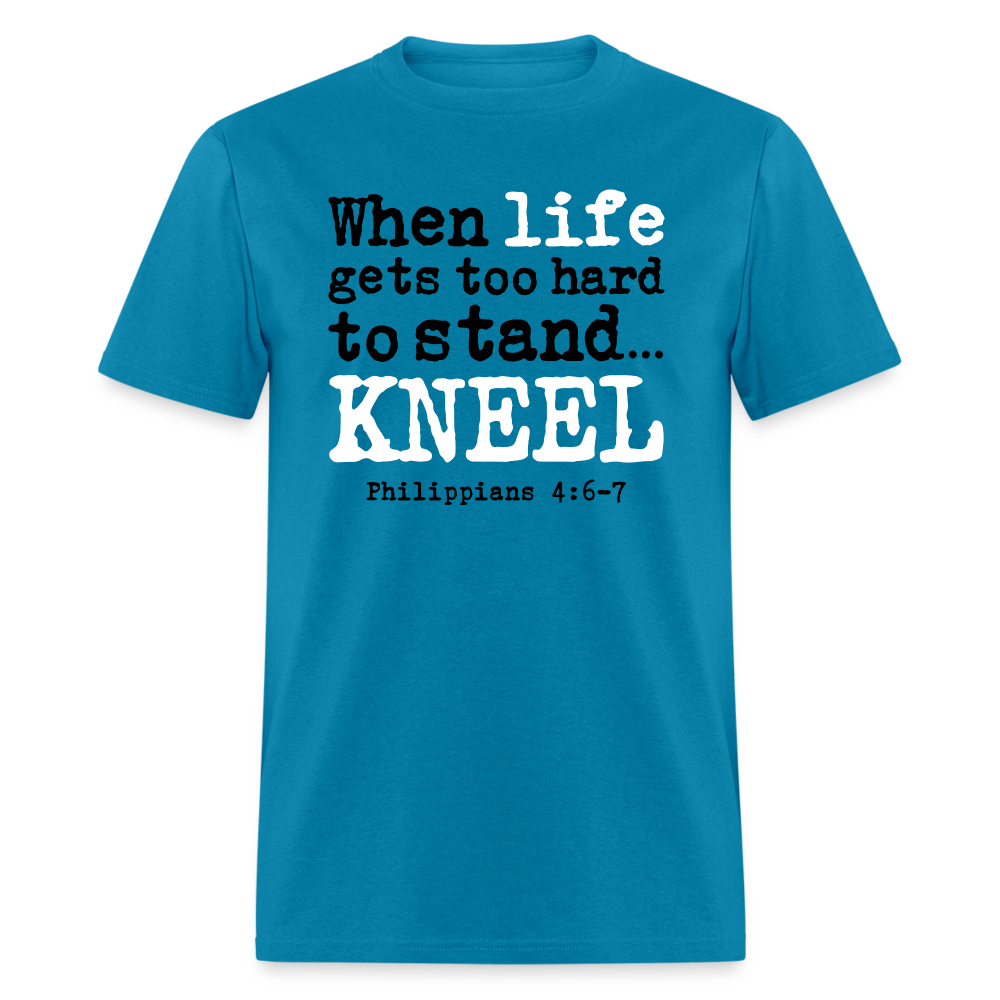 Kneel - turquoise