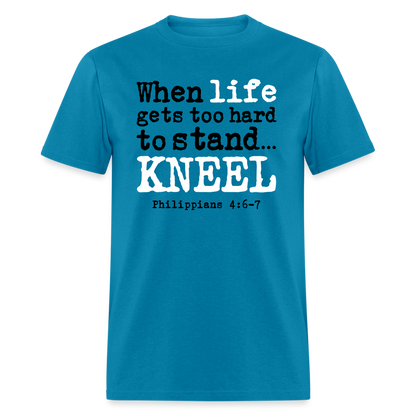 Kneel - turquoise