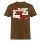 God Will Not Send You To Hell - brown