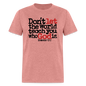 Don't Let the World Teach You Who God Is - heather mauve
