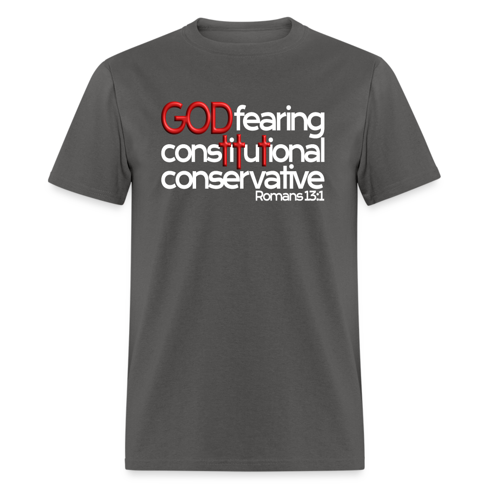 God Fearing Constitutional Conservative - charcoal