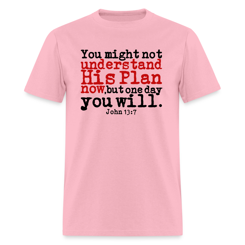 Understand His Plan Now - pink