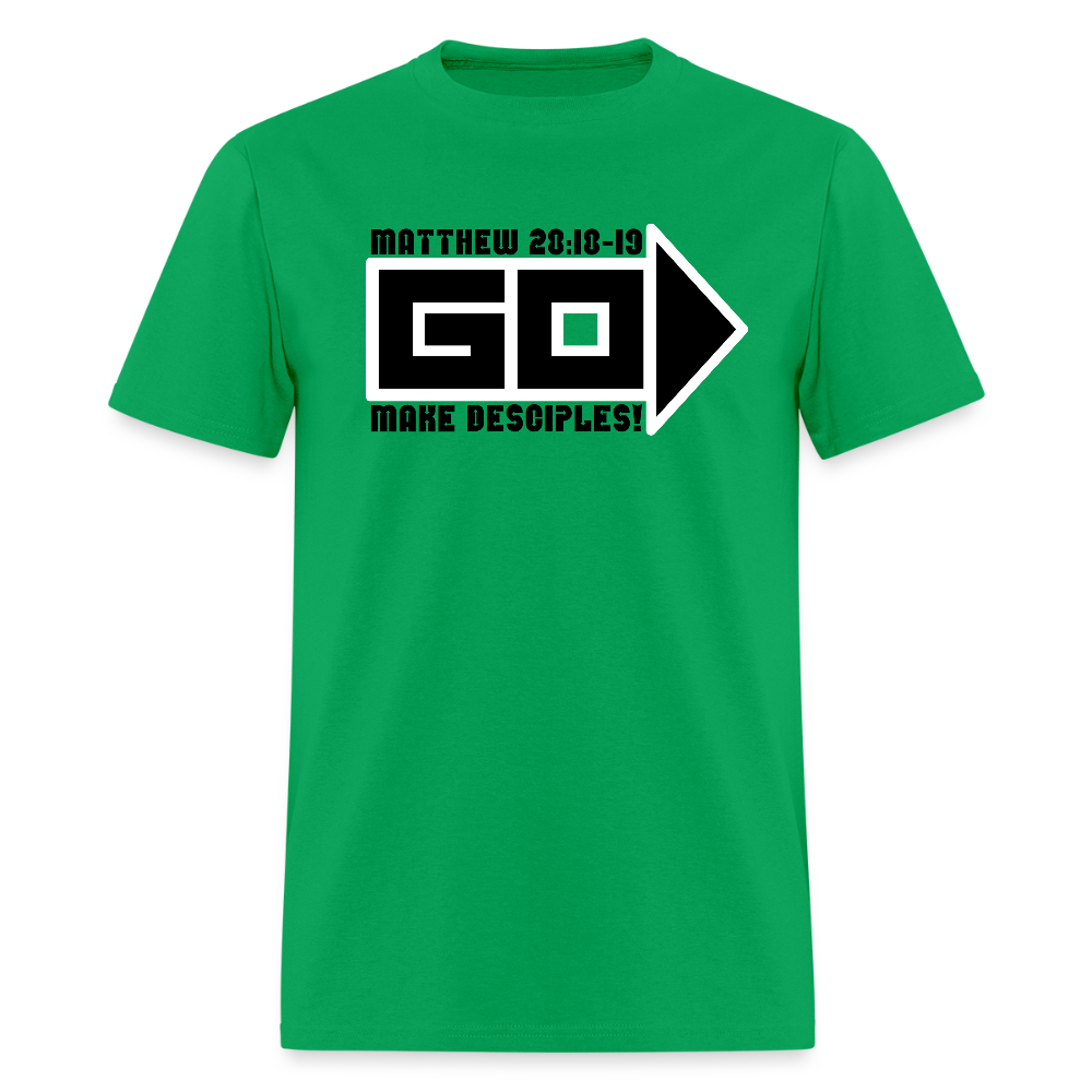 Go Make Desciples - bright green