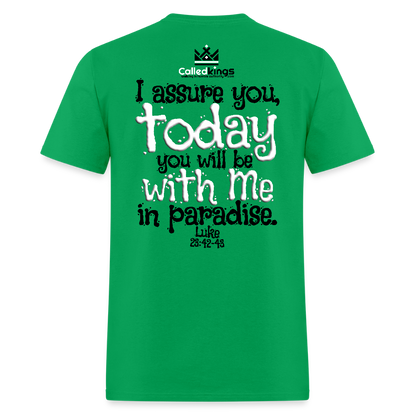 Jesus Remember Me - bright green