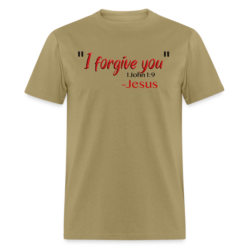 I Forgive You - khaki