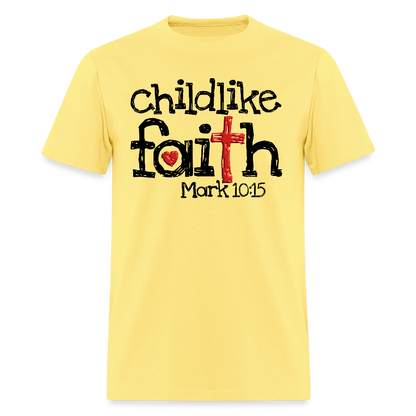 Childlike Faith - cornsilk