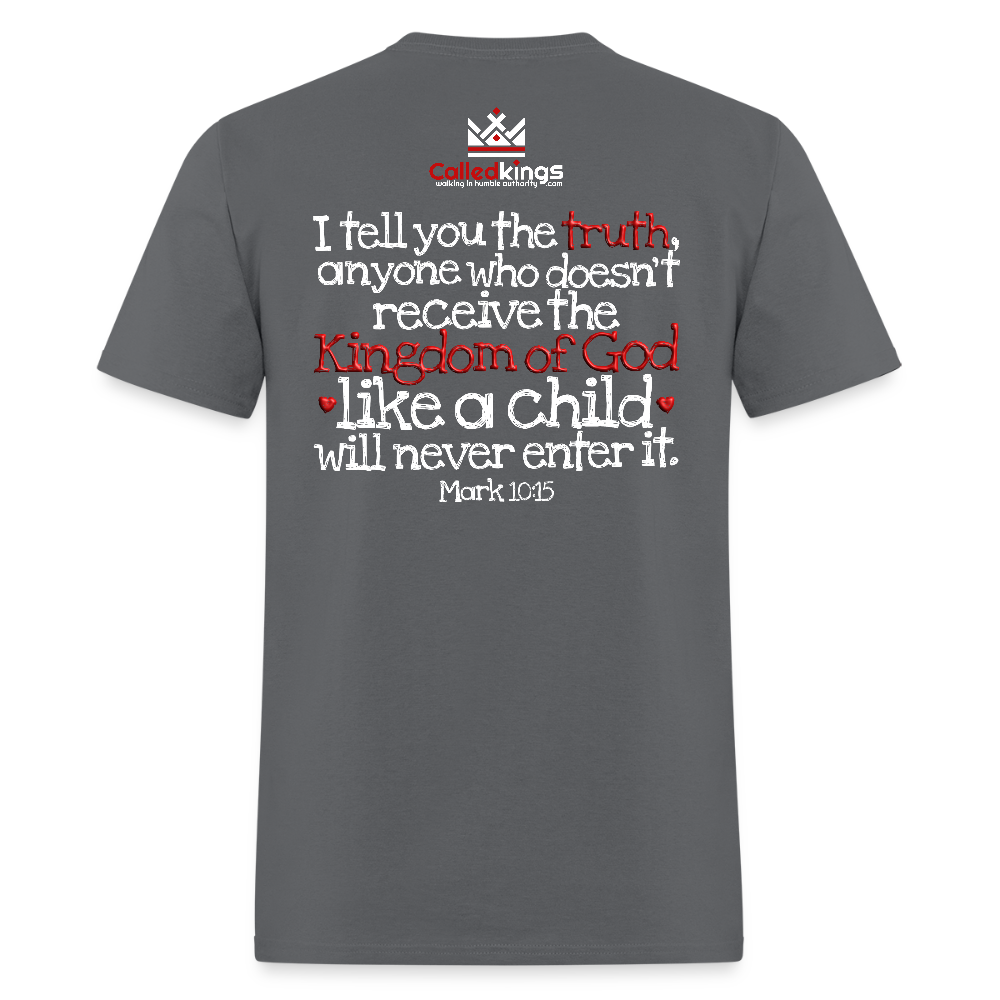 Childlike Faith - charcoal