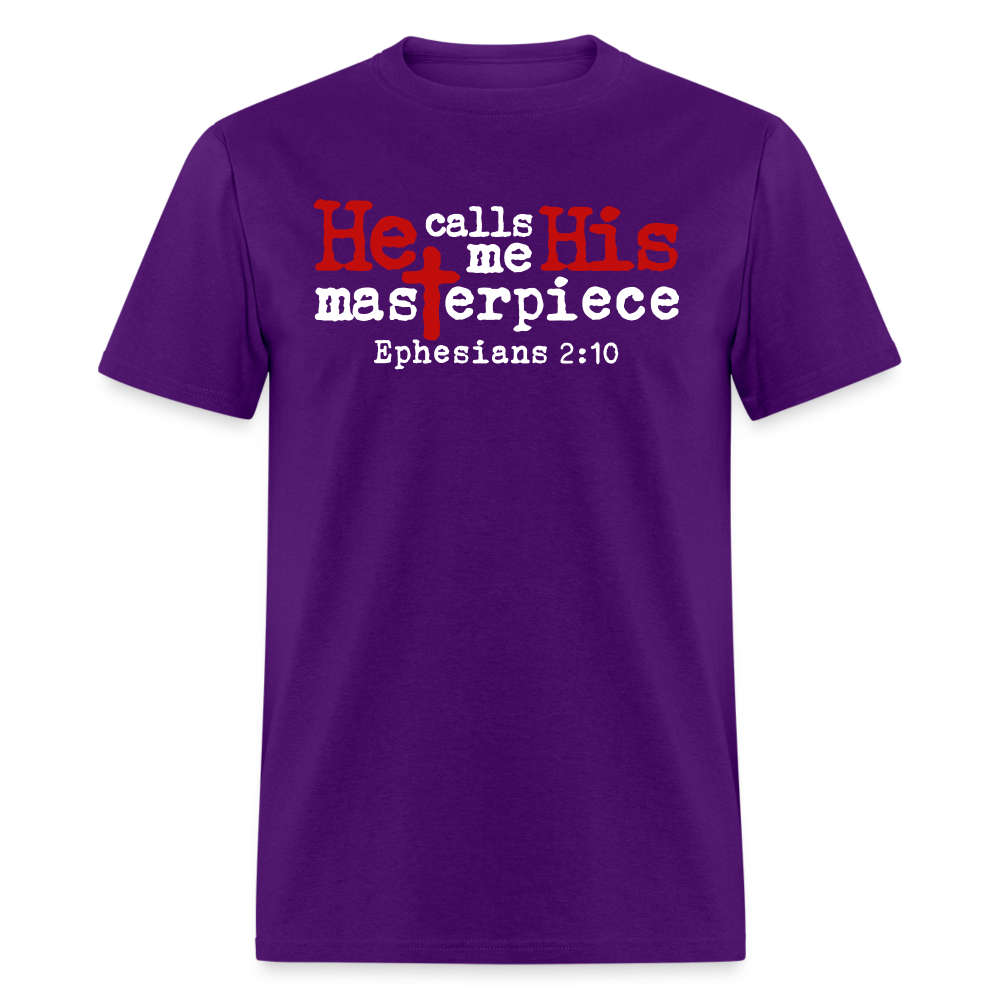 He Calls Me His Masterpiece - purple