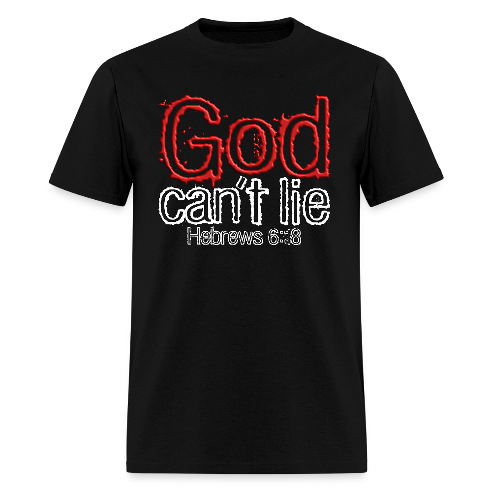 God Can't Lie - black