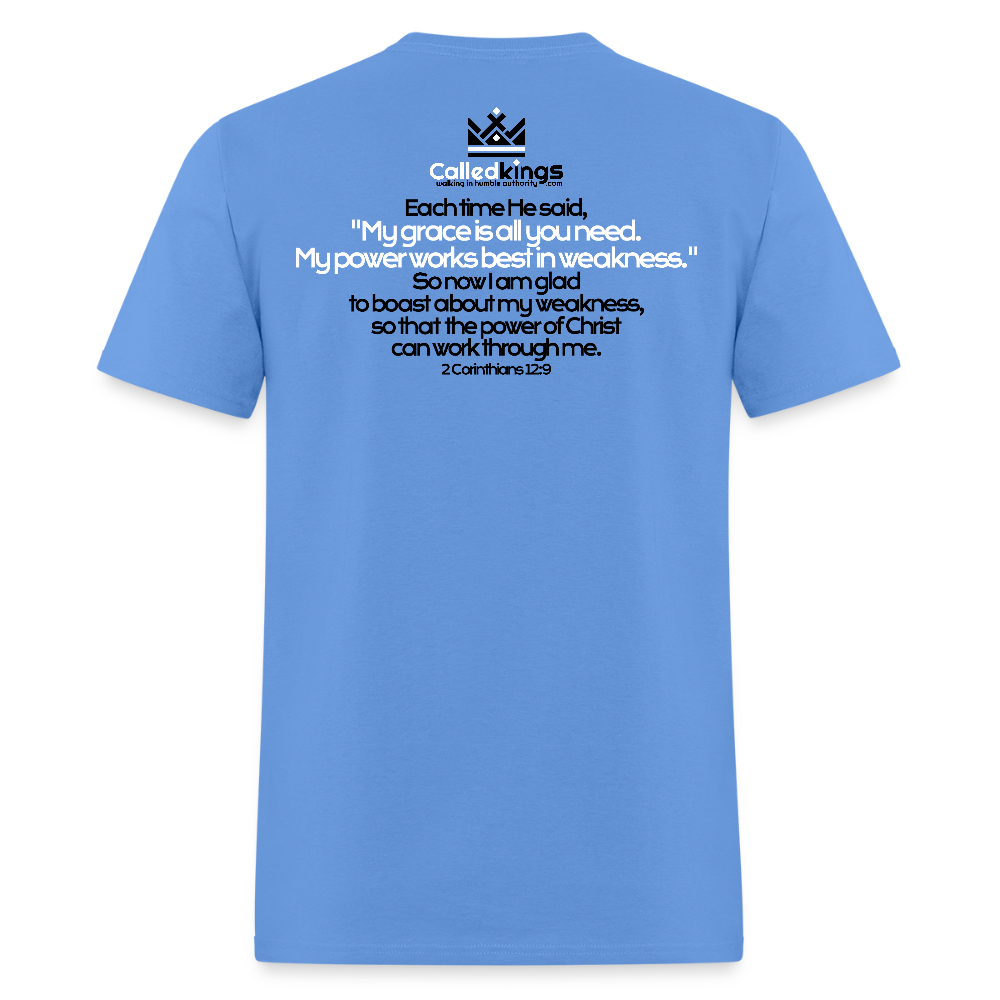 He Is Good When I Am Not - carolina blue