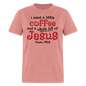 Coffee & Jesus - heather mauve