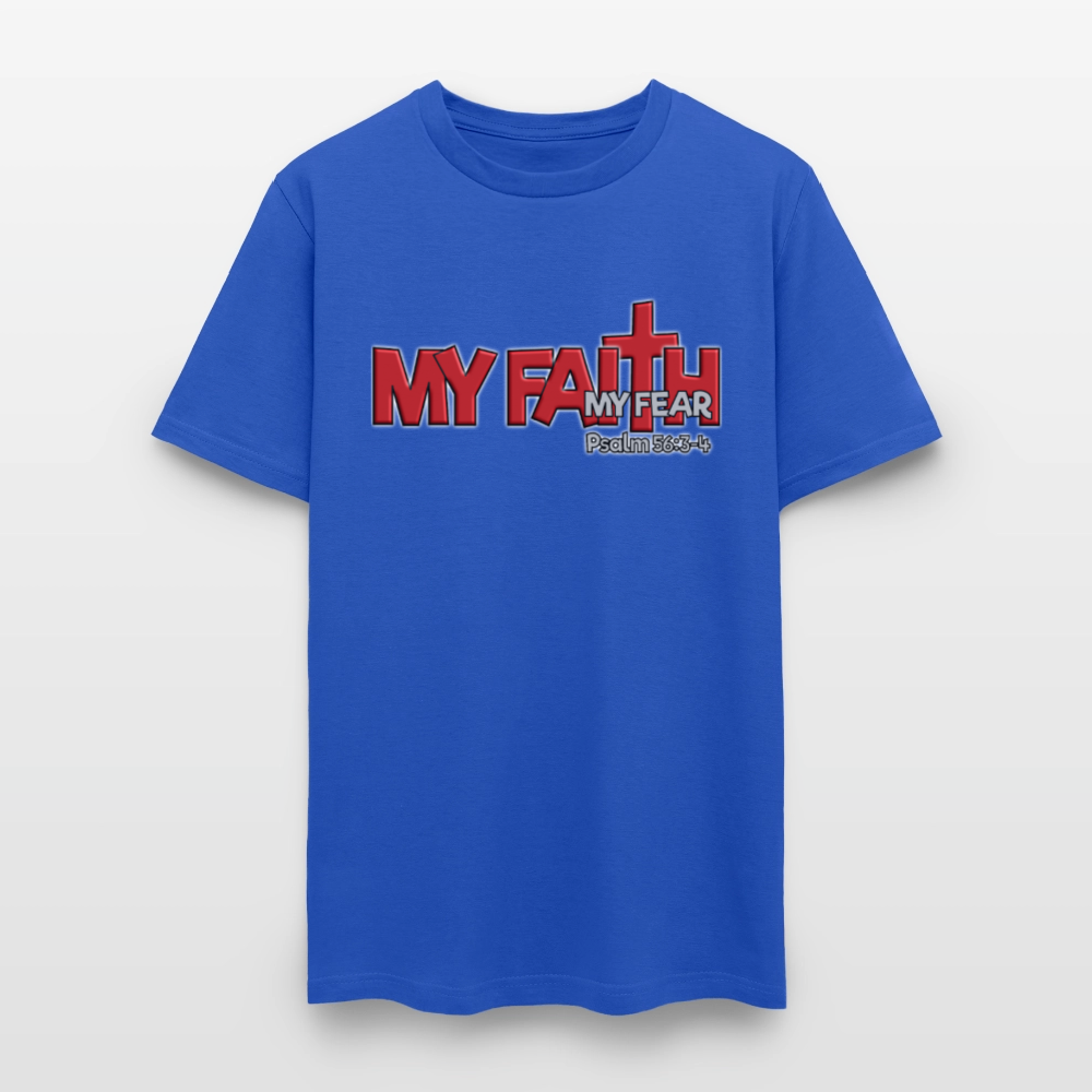 My Faith My Fear - royal blue