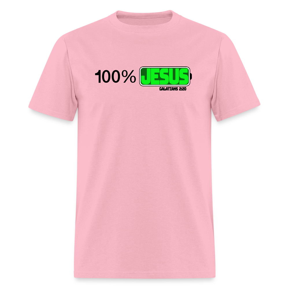 100% Jesus - pink