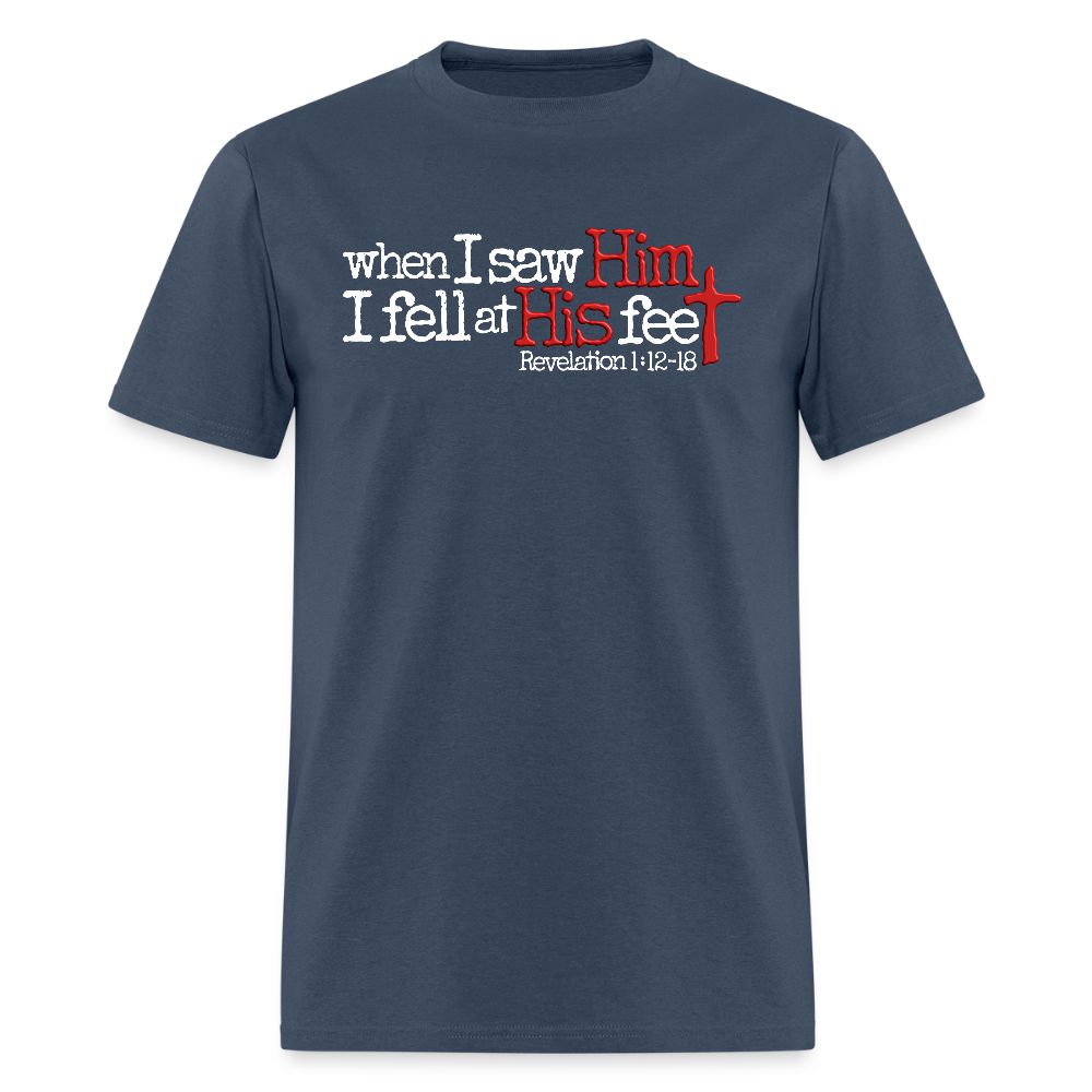 I Fell at His Feet -  blue dusk