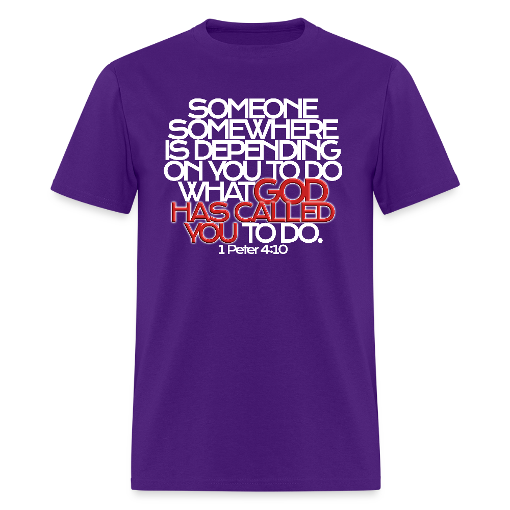 God Has Called You - purple