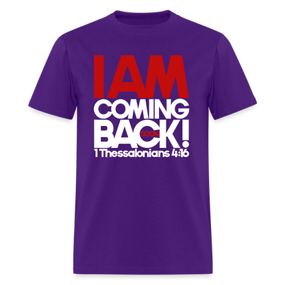I Am Coming Back - purple