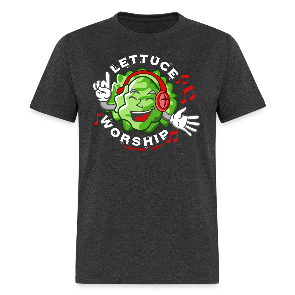Lettuce Worship - heather black