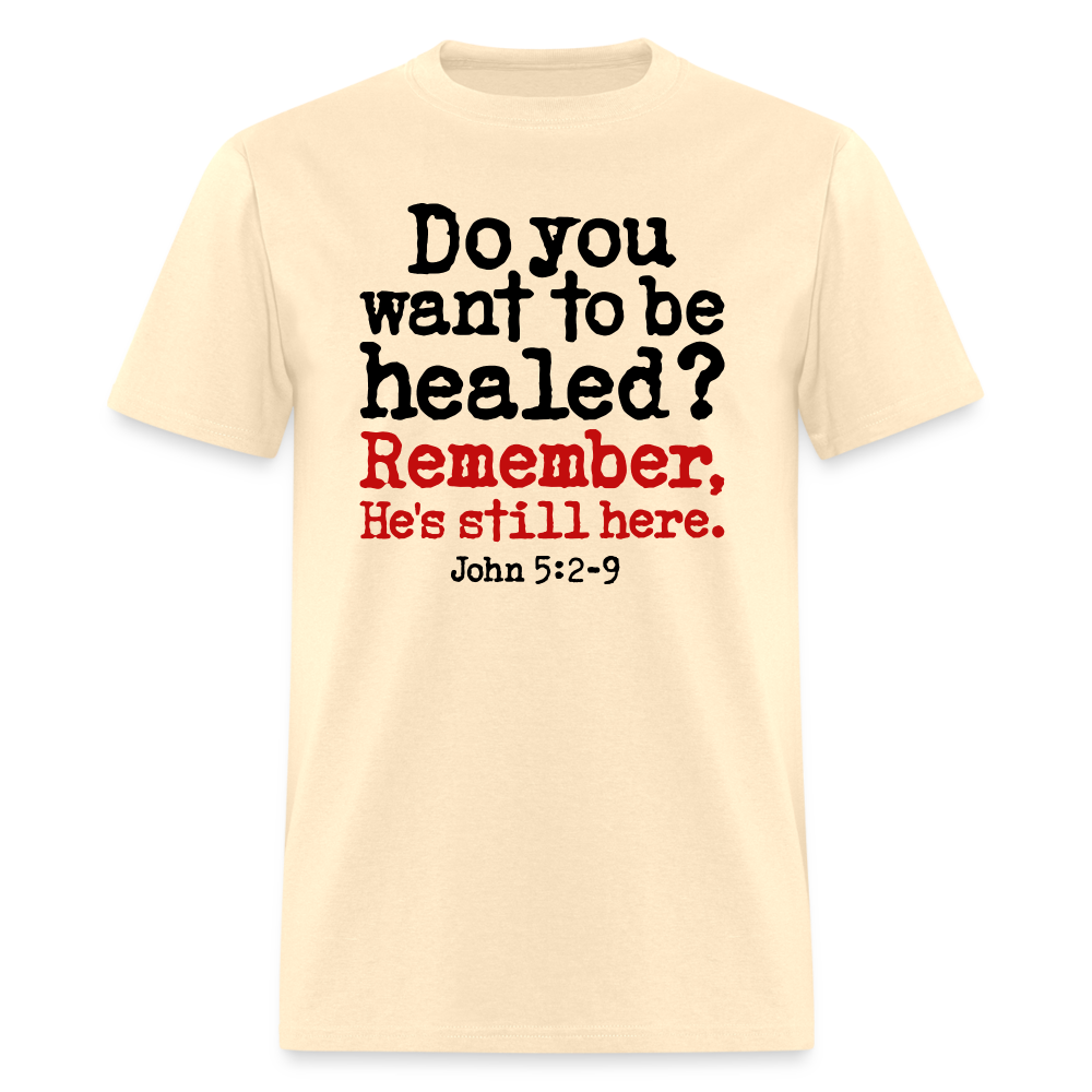 Do You Want To Be Healed - natural