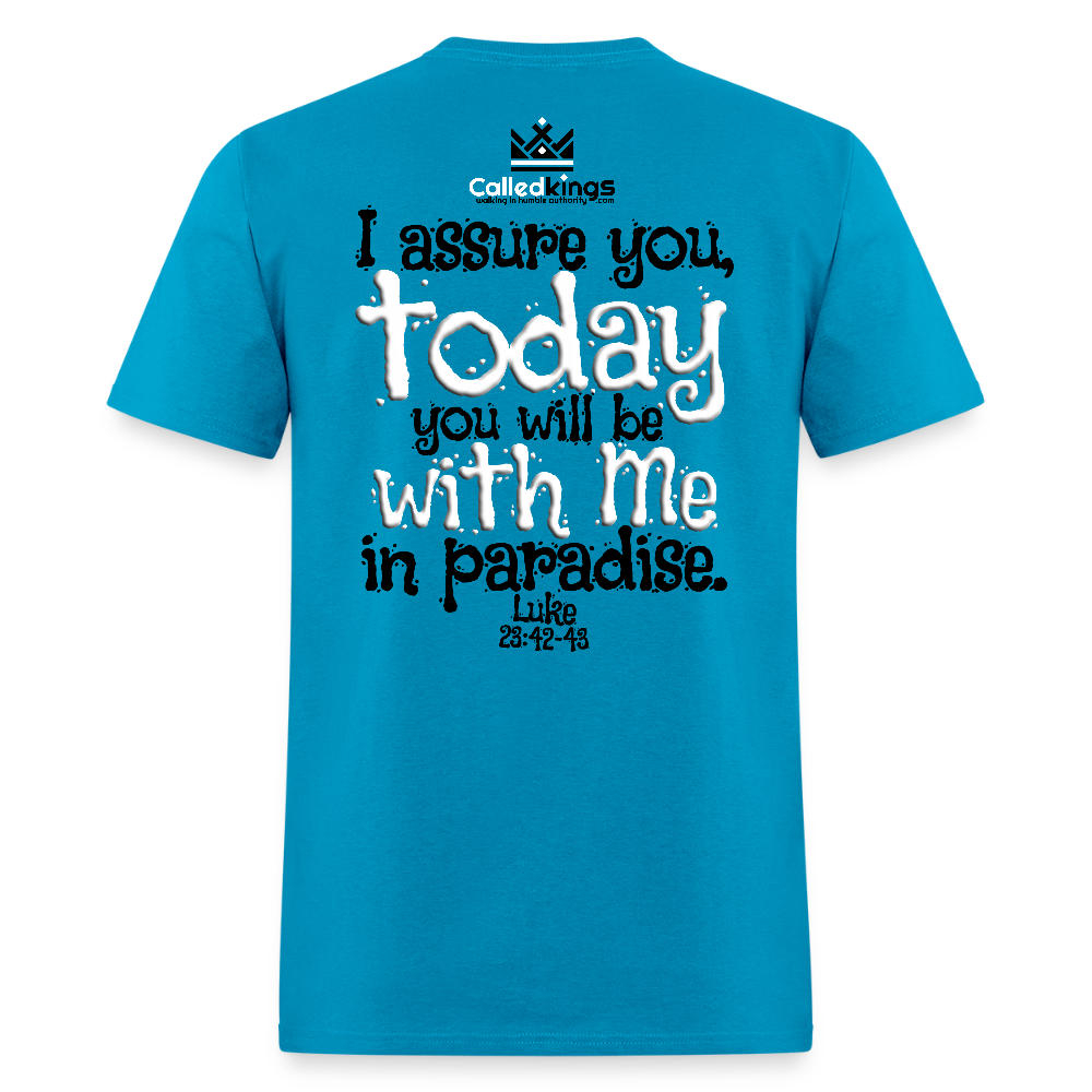 Jesus Remember Me - turquoise