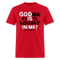 Godma Exixts Loudly In Me - red