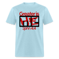 Greater is He in Me - powder blue