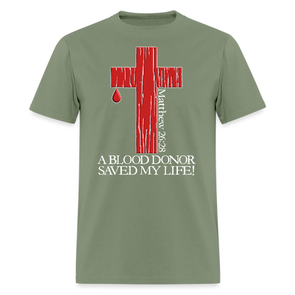Blood Donor - military green