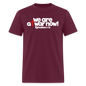 We Are At War Now! - burgundy