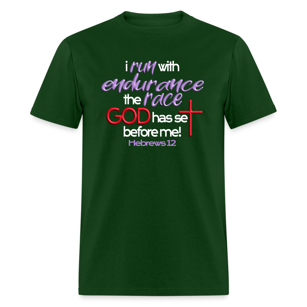 Run With Endurance - forest green