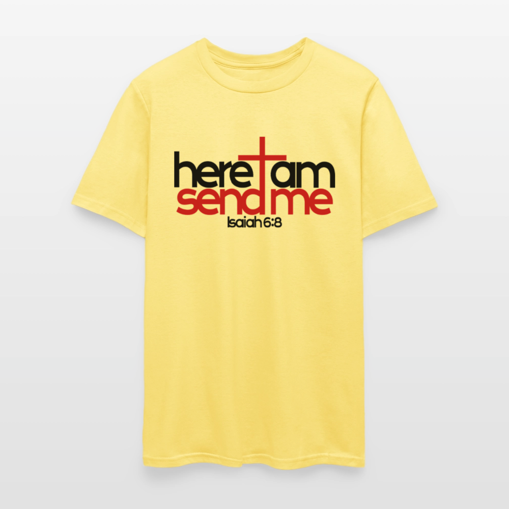 Here I am, send me - cornsilk