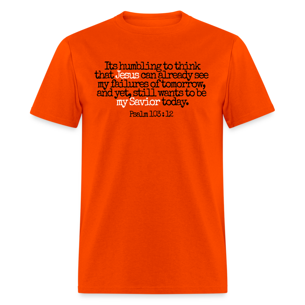 Jesus Sees My Failures - orange