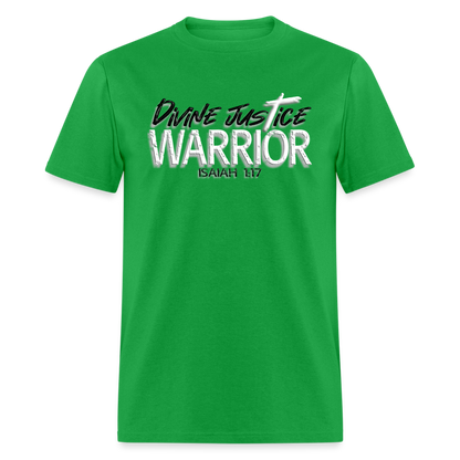 Divine Justice Warrior - bright green