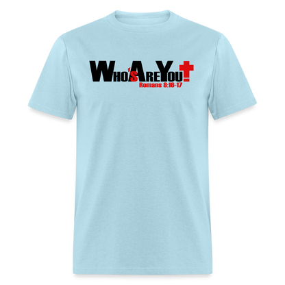 Who's Are You - powder blue