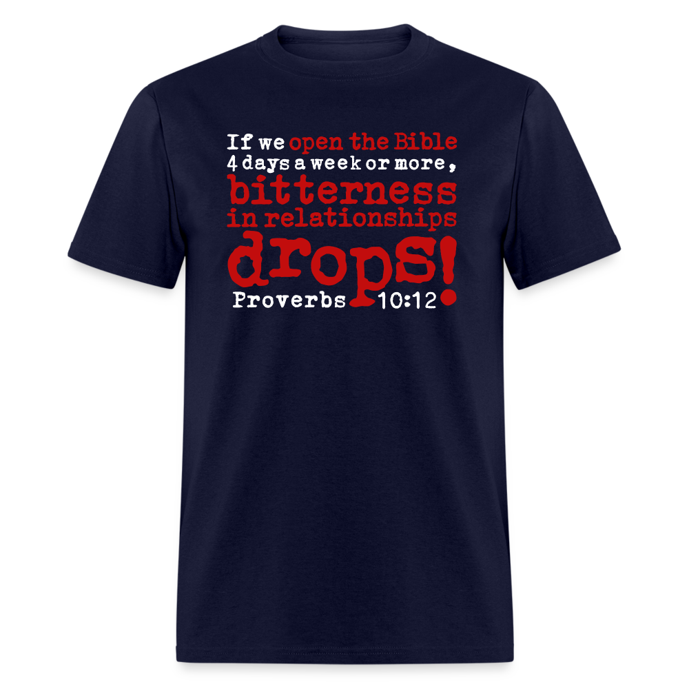 Open Bible Bitterness Drops - navy