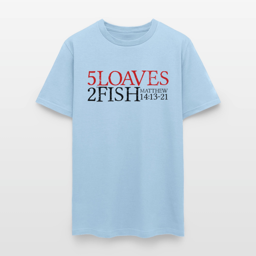 5 Loaves 2 Fish - powder blue